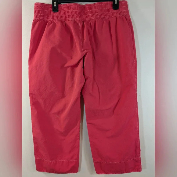 Nike women's athletic capri crop pants, pink/ orange , size L - Picture 6 of 11